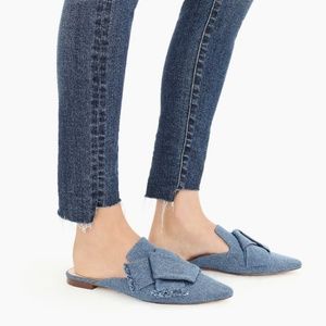 J. Crew Jeans - J Crew 9" high rise toothpick jeans denim step hem J. Crew Jeans - J Crew 9" high rise toothpick jeans denim step hem